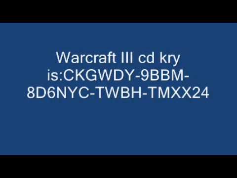 blizzard warcraft 3 cd key