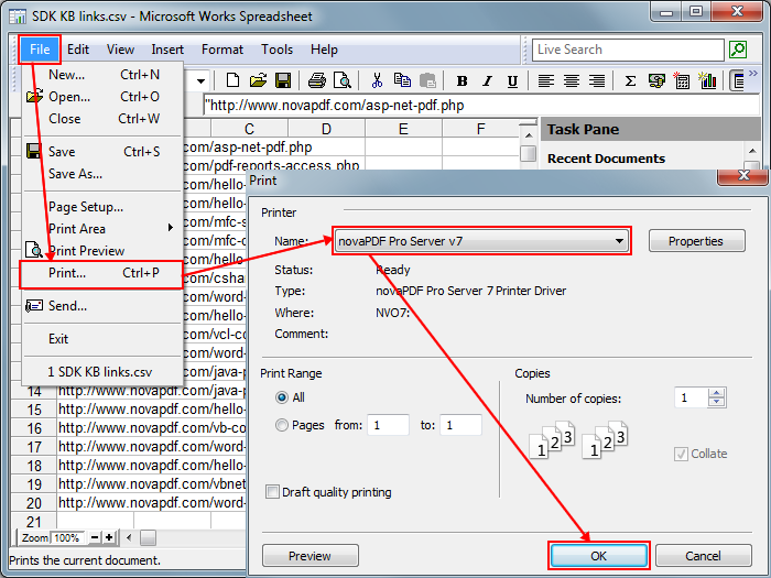 convert pdf bank statement to csv for
